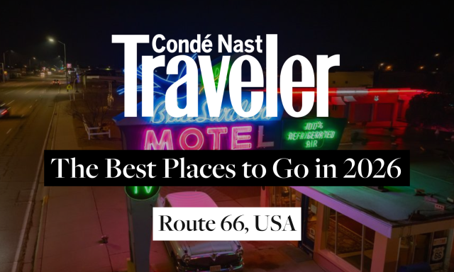 Condé Nast Traveler: The Best Places to Go in 2026