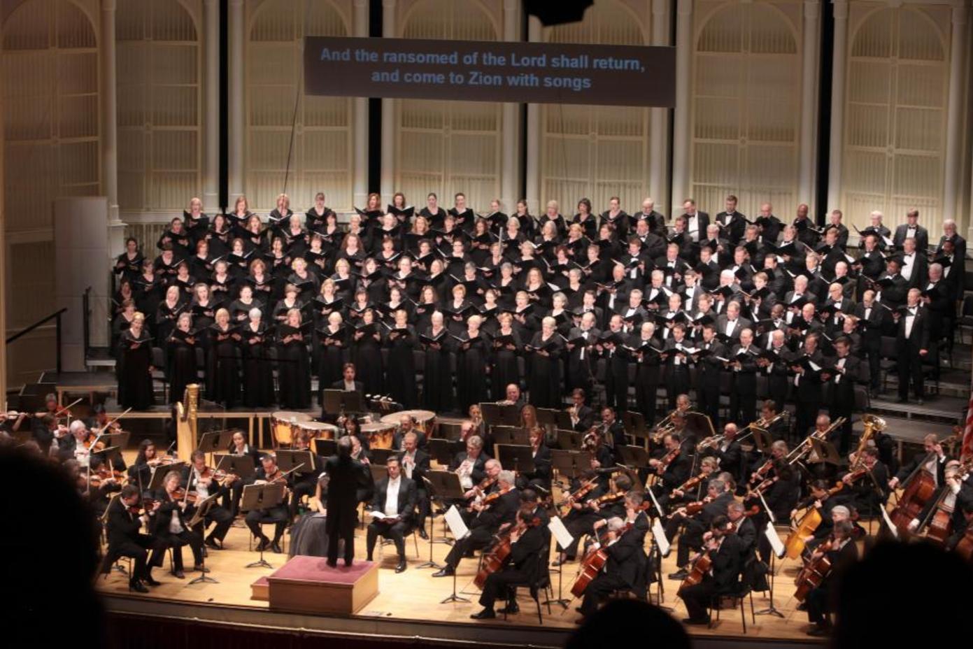 Cincinnati May Festival Chorus at Music Hall