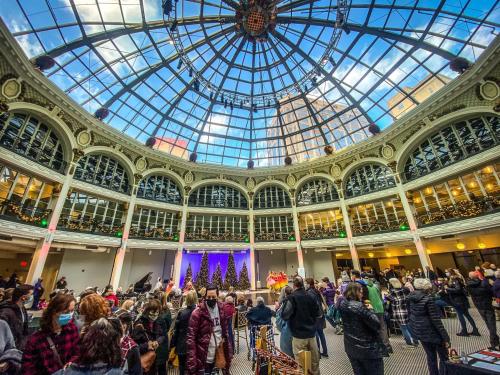 Holly Days at The Dayton Arcade