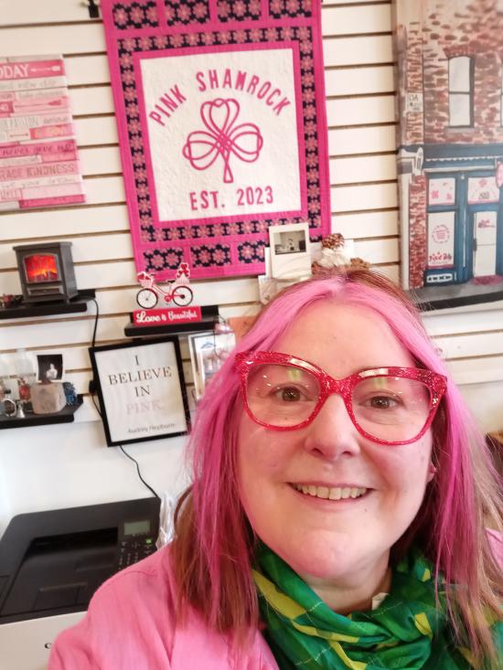Owner of Pink Shamrocks