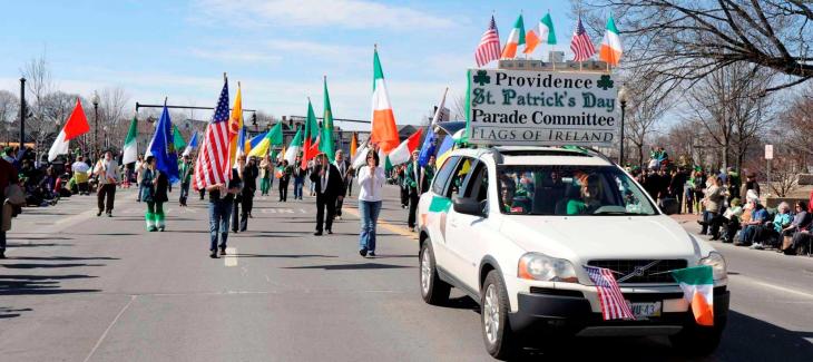 St Patrick s Day Celebrations in Providence Parades Fun Runs