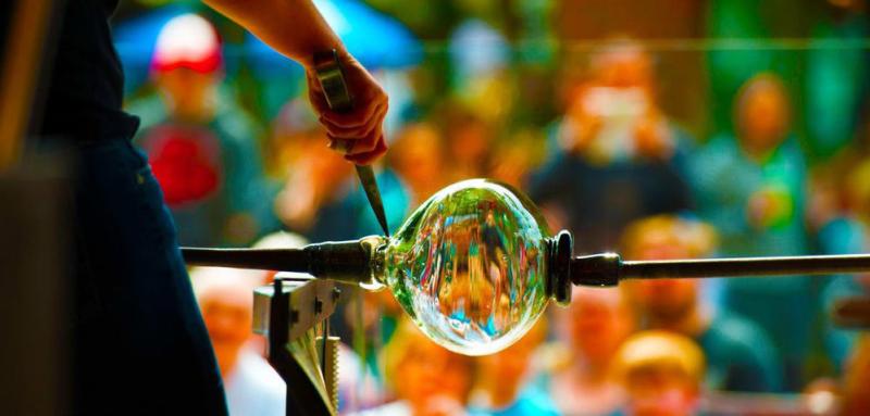 Art Fair Glass Blowing