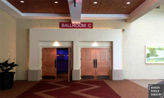ACC Renovation - Ballroom Doors ©dekker/perich/sabatini