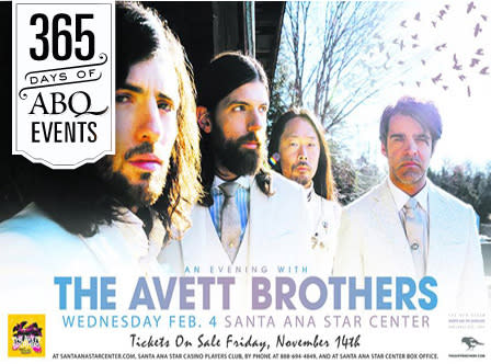 Concert: The Avett Brothers - VisitAlbuquerque.org