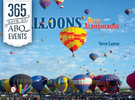 Steve Larese Signs Balloons Over Albuquerque - VisitAlbuquerque.org