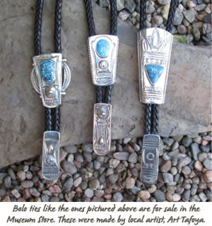Bolo Ties for sale at the Museum Store