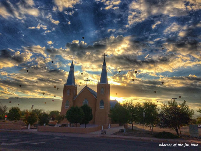 #PictureABQ photo contest, taken by Instagram user @barnes_of_the_jon_kind
