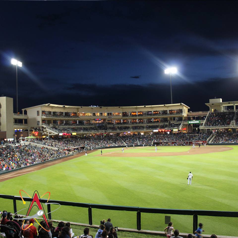 Isotopes Baseball Park in Albuquerque