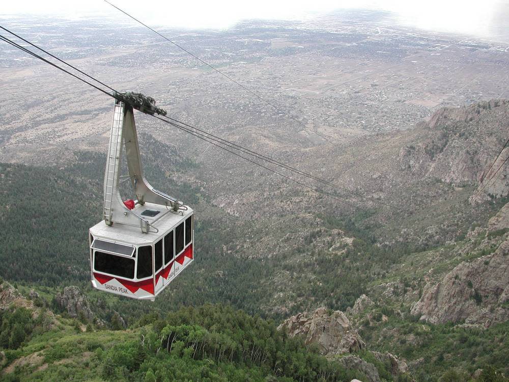 Sandia Peak Aerial Tramway in Albuquerque, New Mexico