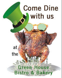3 course meal in Albuquerque for St. Patrick's Day