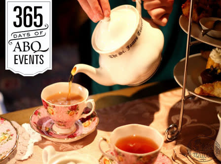 St. James Tearoom Cigar Tea - VisitAlbuquerque.org