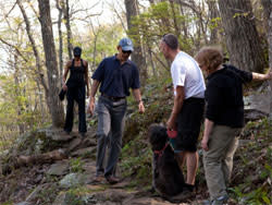 Obama Hikes White House photo