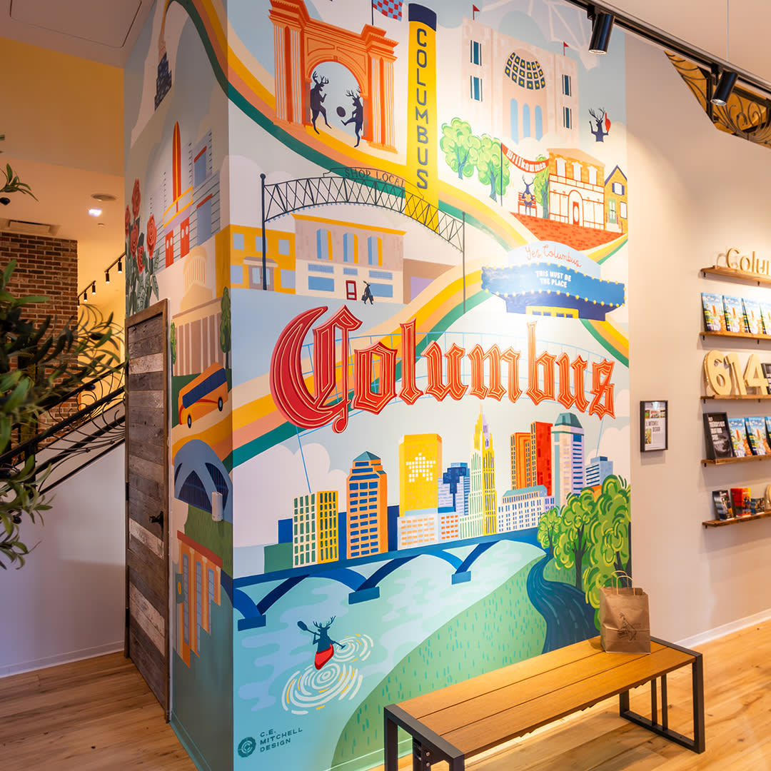 Columbus Welcome Center - 1x1 - Mural