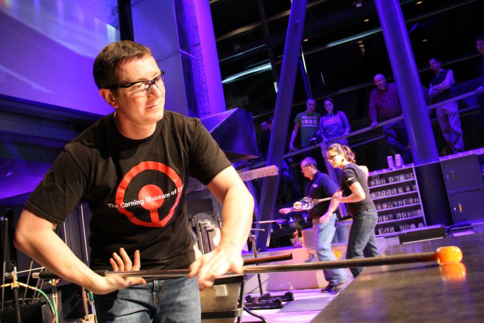 Hot Glass Demonstration at Corning Museum of Glass