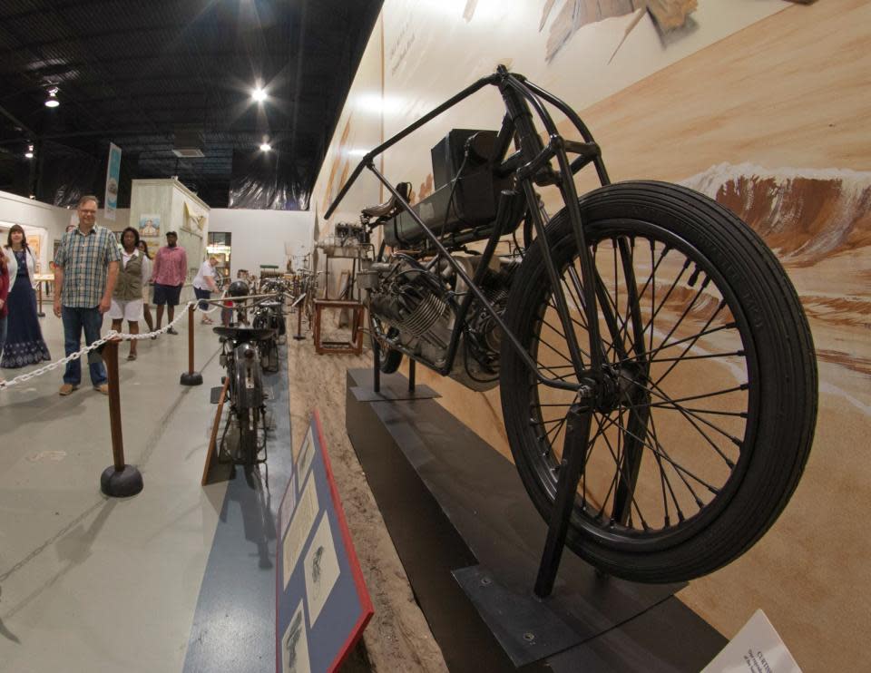 Bike at Glenn Curtiss Museum courtesy of Stu Gallagher