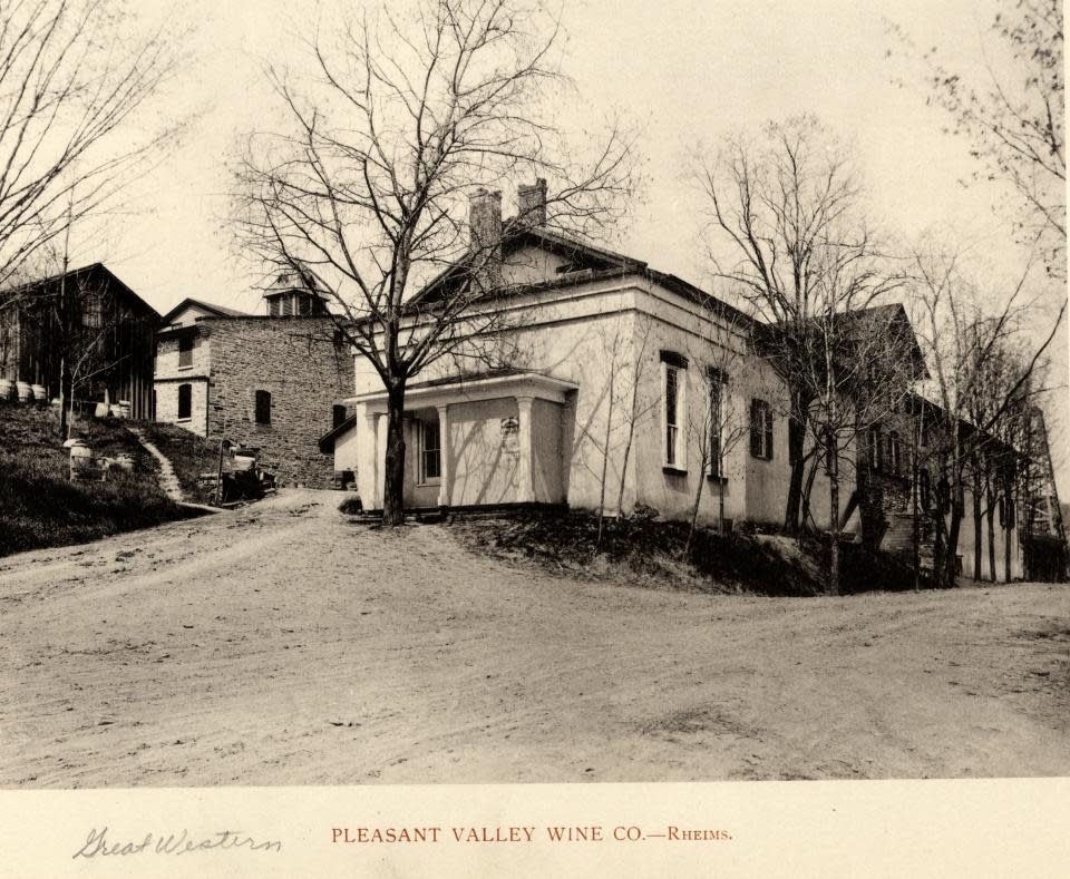 Pleasant Valley Wine Company courtesy of Steuben County Historical Society