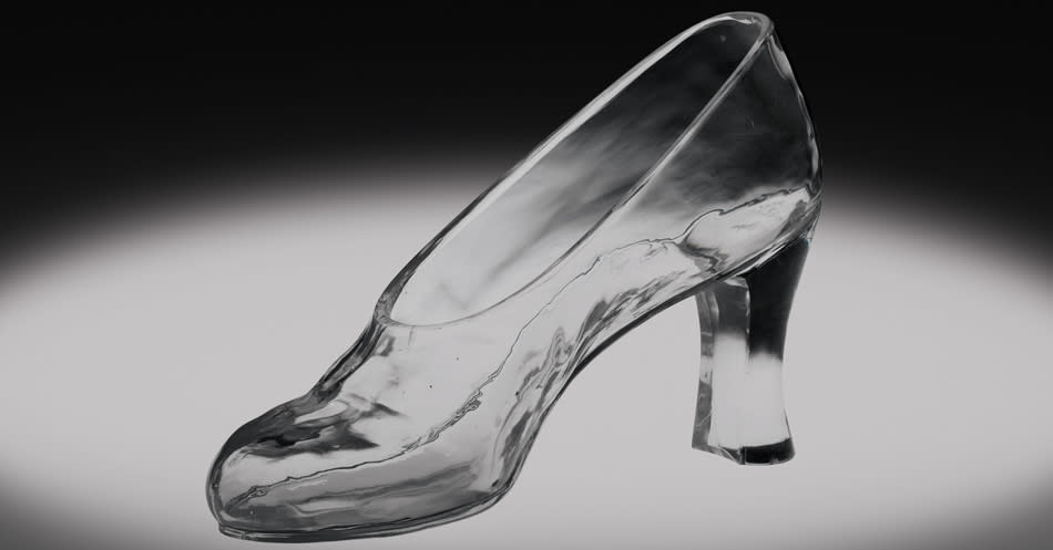 Glass Slipper - courtesy of The Corning Museum of Glass