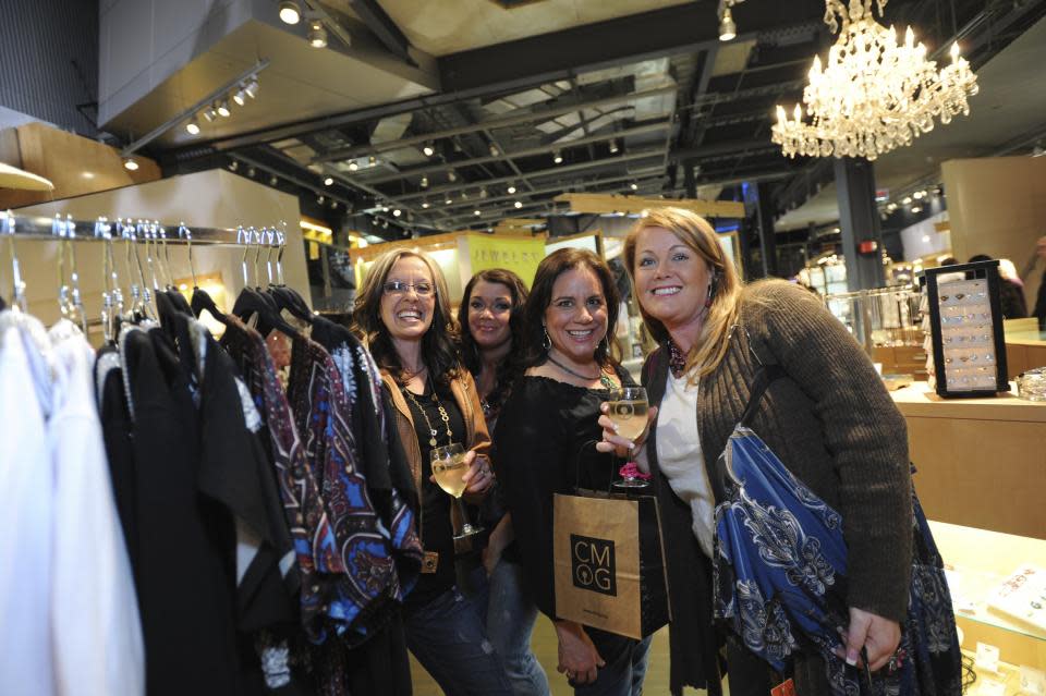 Girlfriends Enjoying a Special Event at The Corning Museum of Glass