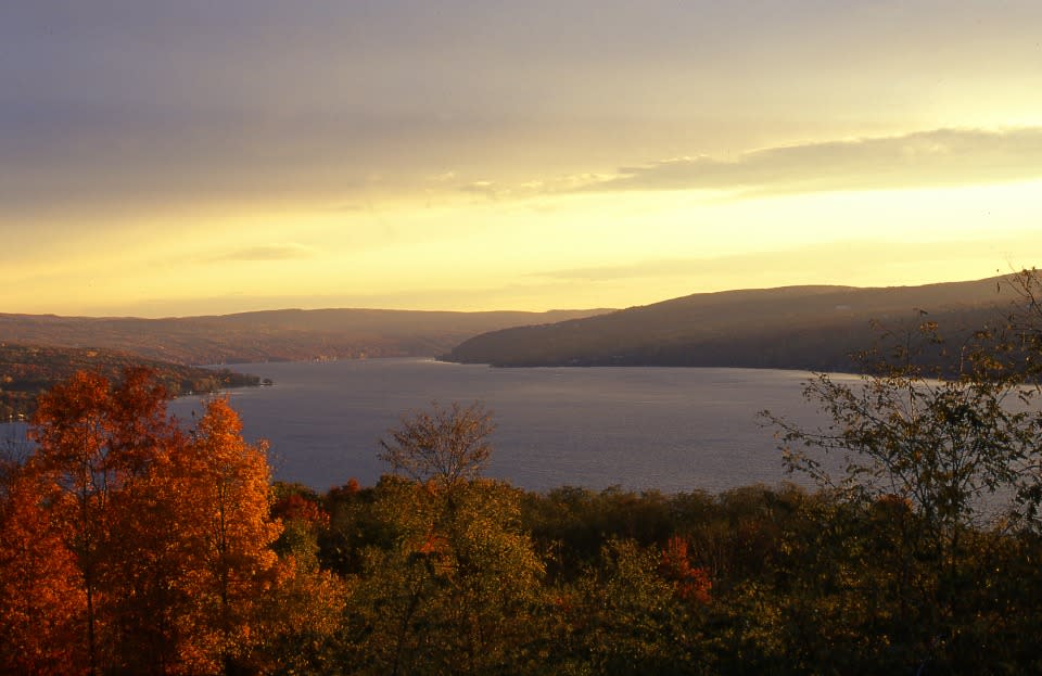 Scenic Autumn Keuka Lake photo courtesy of Bill Banaszewski Photography