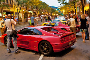 Ferrari - courtesy of Kris Kumar & the Gaffer District Ferrari in Corning, NY