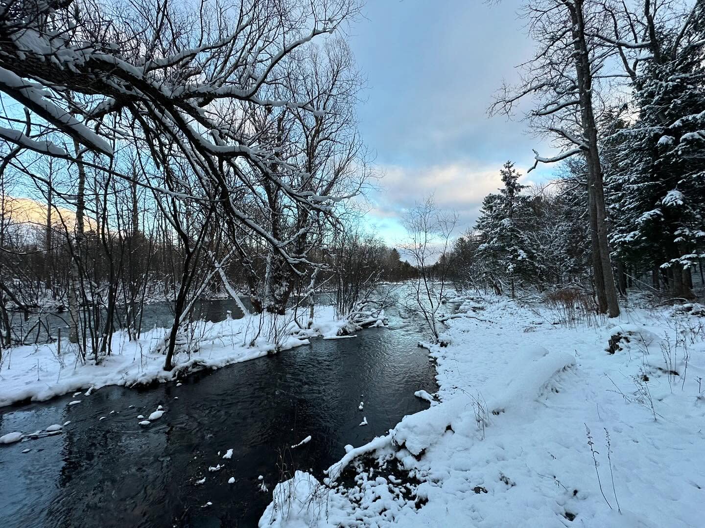North Branch Outing River Winter 2025