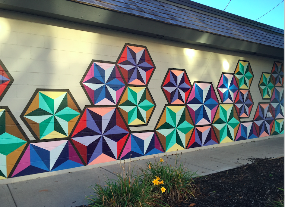 Carmel mural