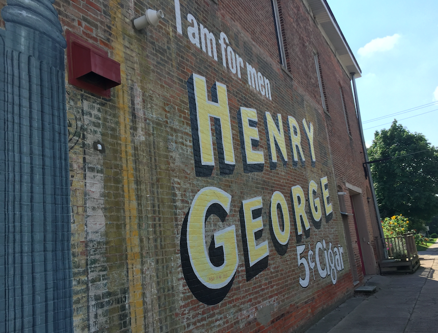 Cigar mural