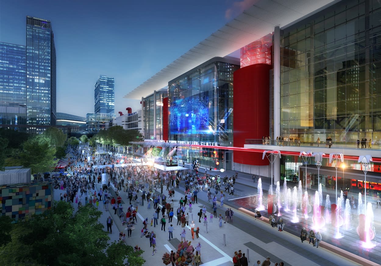 Convention District Rendering 
