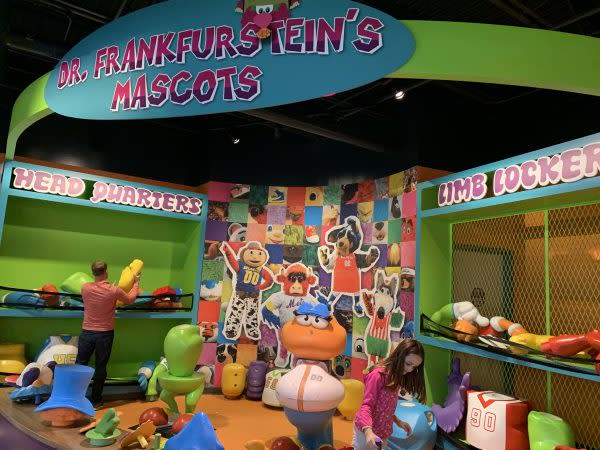 Mascot Hall of Fame, Children's Museums