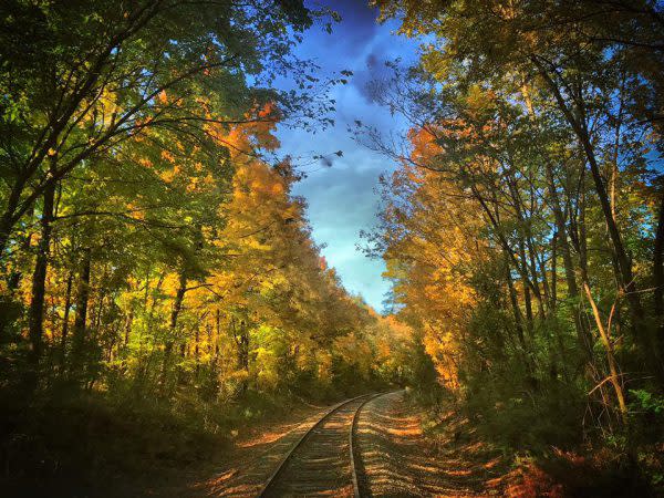 Nickel Plate Express, Fall railway, fall train ride