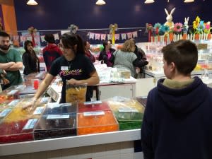 Albanese Candy store sells 100s of varieties of sweets.