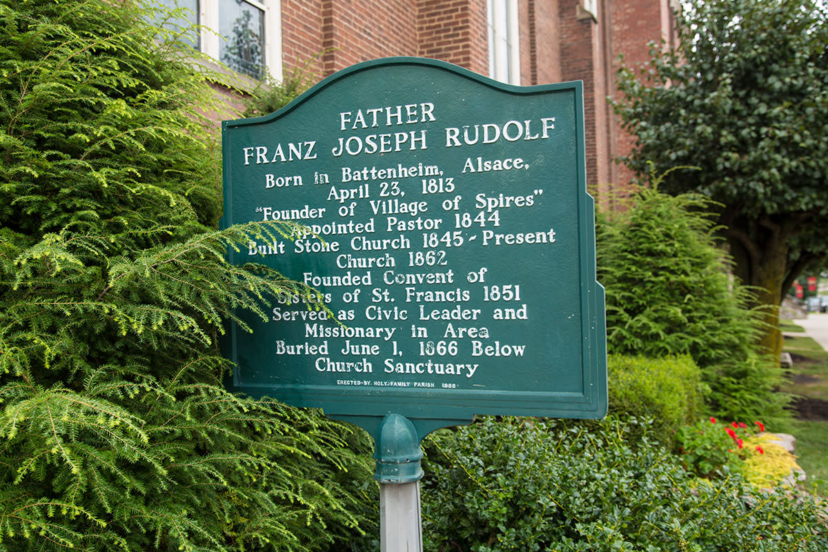 Father Franz Joseph Rudolph - 'Founder' of Neu Oldenburg