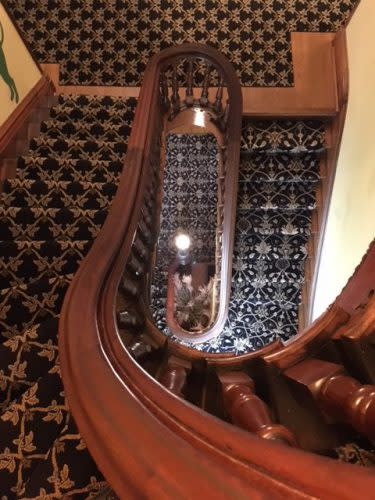 Benjamin Harrison Presidential Site Staircase
