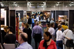 Indiana Artisan Marketplace.Art aisle