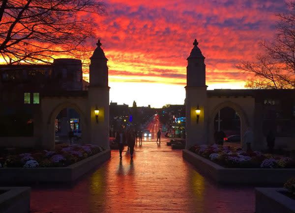 Indiana University Sample Gates, Gameday at Simon Skjodt Assembly Hall