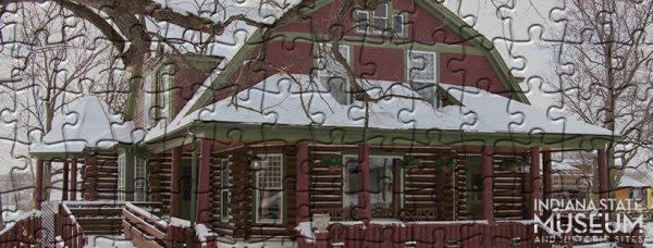 Limberlost State Historic Site, Winter Indiana Jigsaw Puzzles
