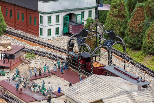 Gabis Arboretum Railway Garden, Train, Abraham Lincoln, railroad