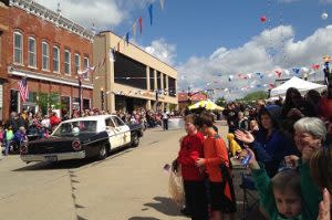 The Mayberry in the Midwest parade held on the Saturday morning of the festival is always a big hit.
