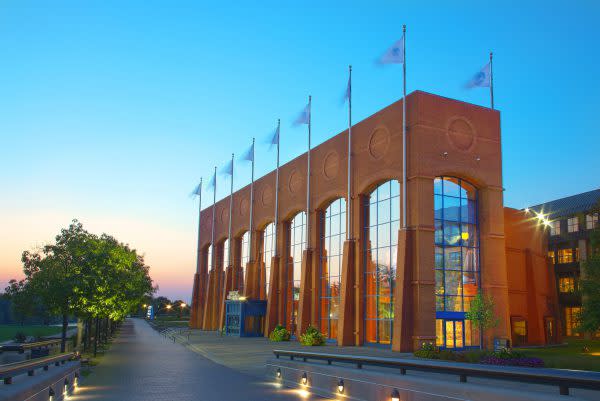 NCAA Hall of Champions, Gameday at Lucas Oil Stadium