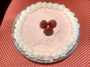 Strawberry cheesecake ice cr pie