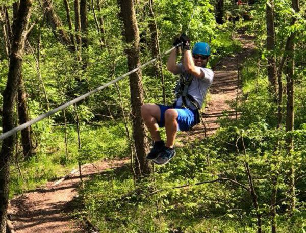 Indiana zipline