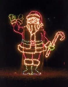 Fantasy of Lights Santa Clause 