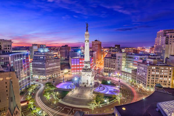 Monument Circle Indianapolis