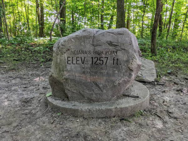 Hoosier Hill, Indiana's highest point