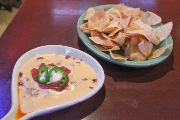 Scotty's Brewhouse Queso and Beef Dip