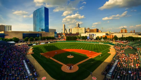 Victory Field with Downtown