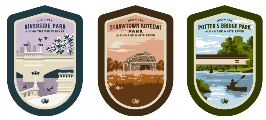 New Discover White River Badges