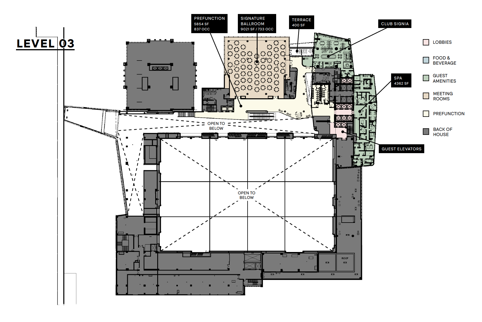 Signia By Hilton Level 3 Floor Plan