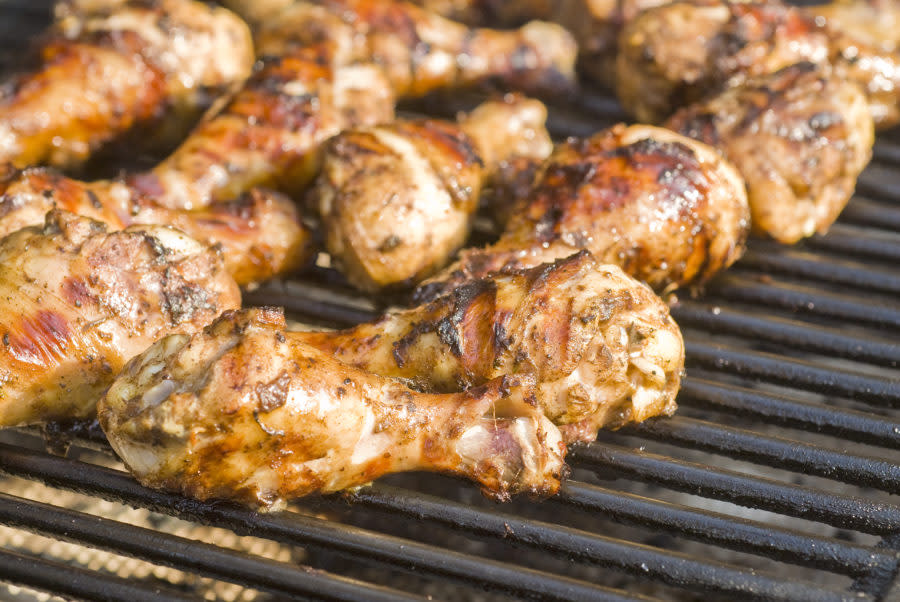 Barbecued Jerk Chicken jamaica