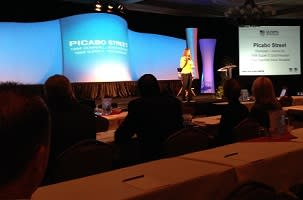 US Olympic SportsLink Conference Picabo Street by Mike Gaffaney